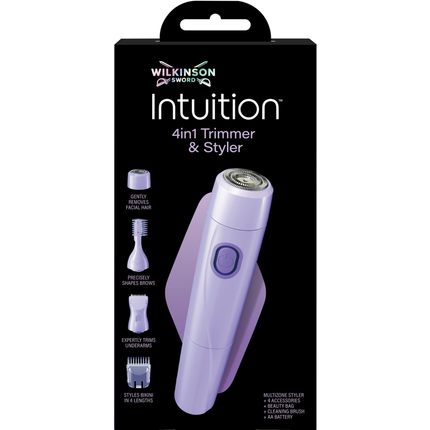 WILKINSON RASOIO INTUITION 4in1 TRIMMER & STYLER 4 ACCESSORIES