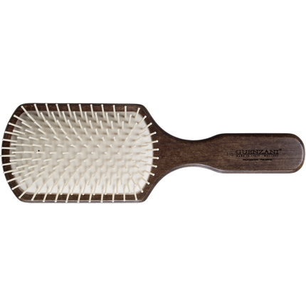 GUENZANI SPAZZOLA CAPELLI MAXI IN LEGNO DI FAGGIO TINTO NOCE PNEUMATICA