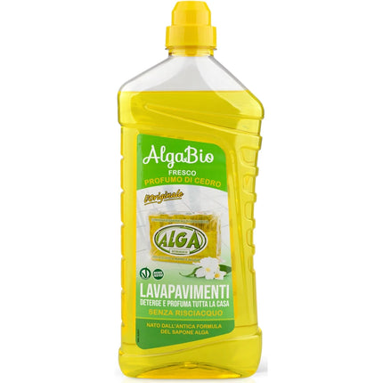 ALGA BIO L'ORIGINALE DETERSIVO LAVAPAVIMENTI FRESCO PROFUMO DI CEDRO 1250 ML