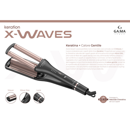 GAMA ONDULATORE X-WAVES KERATION CG4010
