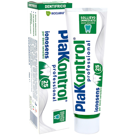 PLAKKONTROL PROFESSIONAL DENTIFRICIO IONOSENS DENTI SENSIBILI 75 ML