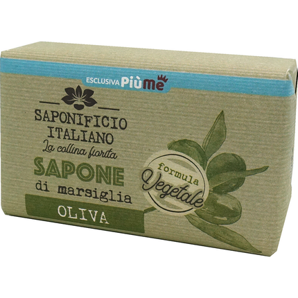 SAPONIFICIO ITALIANO SAPONE VEGETALE MARSIGLIA OLIVA 125 GRAMMI