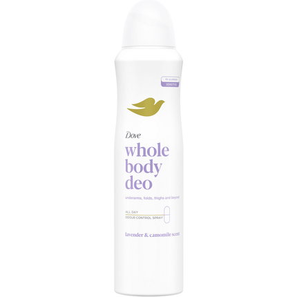 DOVE DEODORANTE BODY LAVENDER & CAMOMILE SCENT SPRAY 150 ML