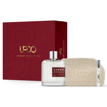 LPDO COFFRET CHERRY SEDUCTION EDP 100 ML + TRAVEL 10 ML + POCHETTE