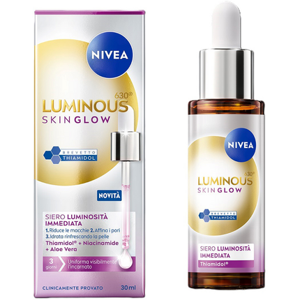 NIVEA VISO LUMINOUS 630 SKIN GLOW SIERO LUMINOSITA' IMMEDIATA 30 ML