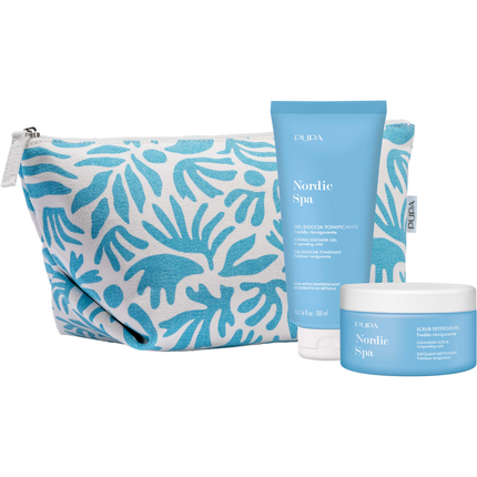 PUPA NORDIC SPA SCRUB DETERGENTE 250 ML + GEL DOCCIA TONIFICANTE 300 ML