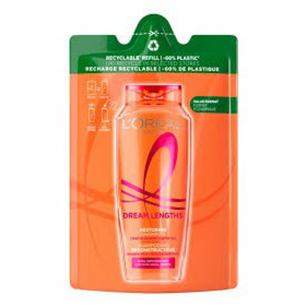 L'OREAL ELVIVE SHAMPOO RICARICA POUCHES DREAM LONG 250 ML