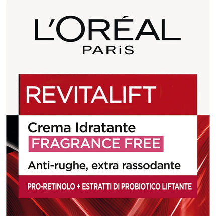 L'OREAL REVITALIFT CREMA IDRATANTE FRAGRANCE FREE ANTI RUGHE EXTRA RASSODNATE 50 ML