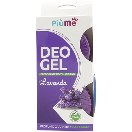 PIUME DEODORANTE GEL PICCOLI AMBIENTI LAVANDA 2 PEZZI PER 25 GRAMMI