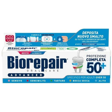 BIOREPAIR DENTIFRICIO ADVANCED PROTEZIONE COMPLETA 50+ 75 ML