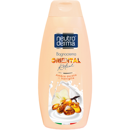 NEUTRO DERMA BAGNOCREMA ORIENTAL RITUAL AMBRA DORATA e VANIGLIA 650 ML