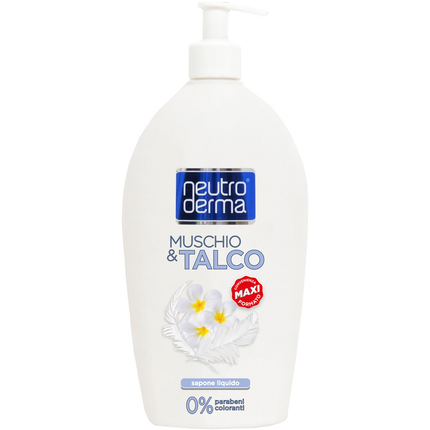NEUTRO DERMA SAPONE LIQUIDO MUSCHIO & TALCO 1000 ML