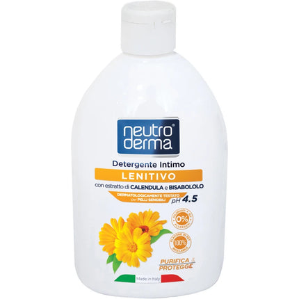 NEUTRO DERMA DTERGENTE INTIMO LENITIVO CALENDULA e BISABOLOLO 400 ML