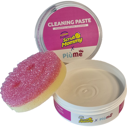 PIUME SCRUB DADDY SCRUB MOMMY CLEANING PASTE PASTA ABRASIVA PICCOLE SUPERFICI 250 grammi
