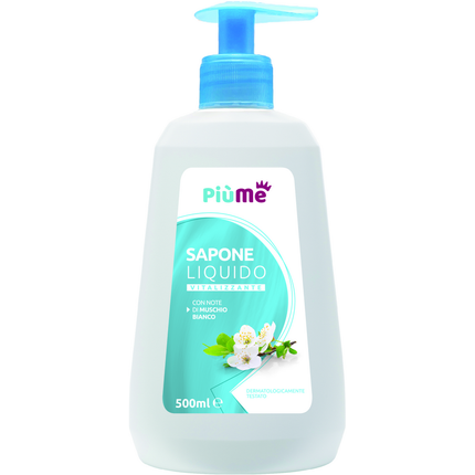 PIUME SAPONE LIQUIDO VITALIZZANTE CON NOTE DI MUSCHIO BIANCO 500 ML