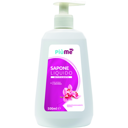 PIUME SAPONE LIQUIDO SETIFICANTE CON ACQUA DI ORCHIDEA 500 ML
