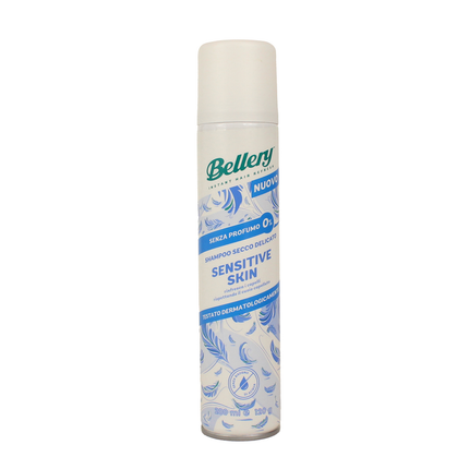 BELLERY SHAMPOO SECCO SENSITIVE SKIN DELICATO SULLA CUTE SENZA PROFUMO 200 ML