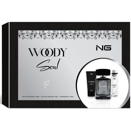 NG WOODY SOUL COFANETTO EDP 100 ML + EDP 15 ML +SHOWER GEL TUBO 50 ML