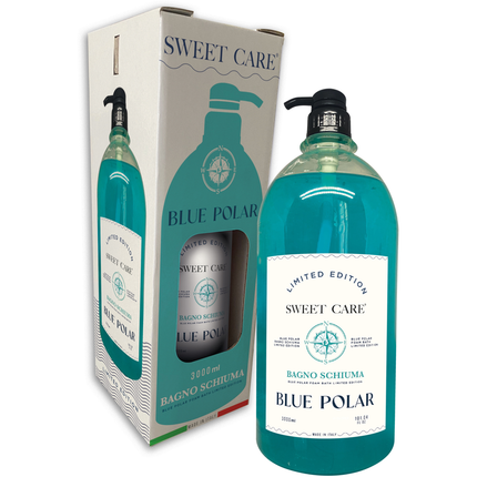 SWEET CARE BAGNO SCHIUMA BLUE POLAR 3 LITRI