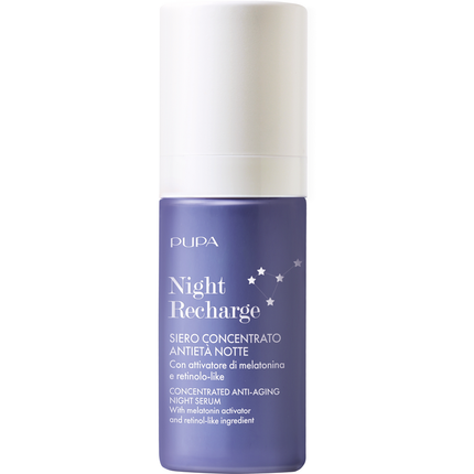PUPA SIERO CONCENTRATO ANTIETA' NOTTE VISO NIGHT RECHARGE 30 ML
