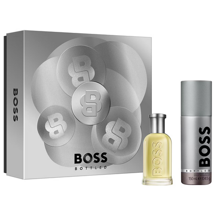BOSS BOTTLED COFANETTO UOMO EDT 50 ML + DEODORANTE SPRAY 150 ML