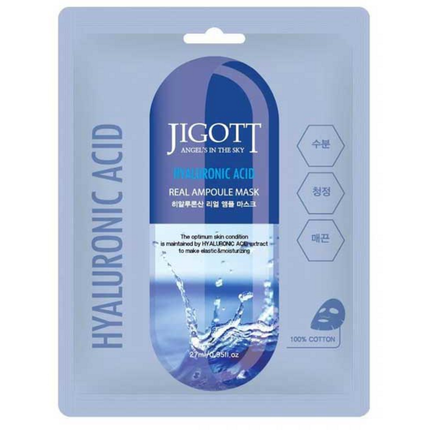 JIGOTT IALURONIC ACID MASCHERA VISO 100% COTONE