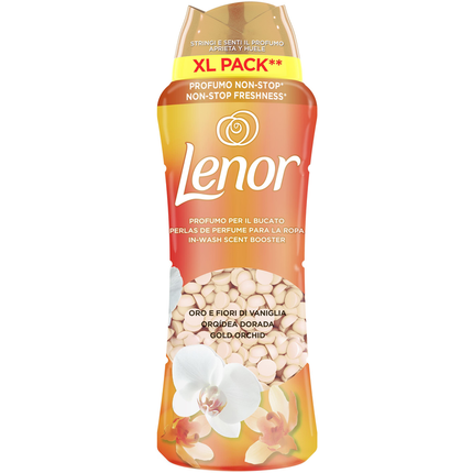 LENOR PERLE PROFUMO PER IL BUCATO ORO e FIORI DI VANIGLIA 495 grammi