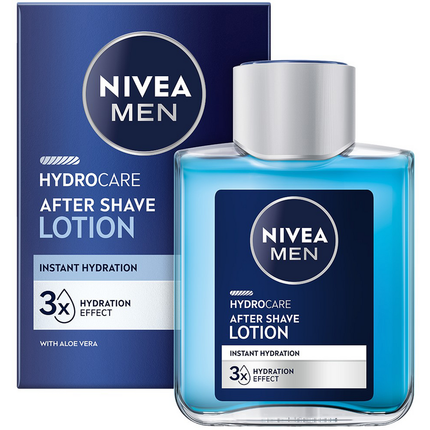 NIVEA FOR MEN AFTER SHAVE LOTION HYDRO CARE WITH ALOE VERA 100 ML