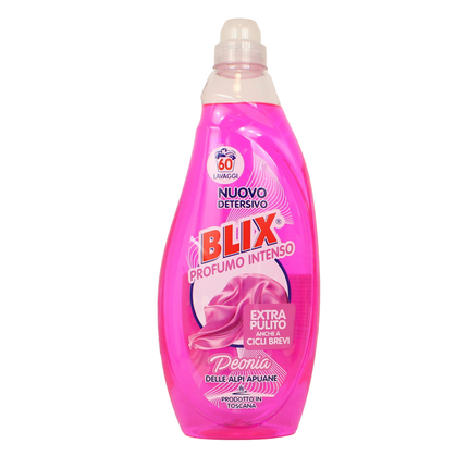 BLIX PROFUMO INTENSO DETERSIVO LIQUIDO LAVATRICE PEONIA DELLE ALPI APUANE 60 LAVAGGI