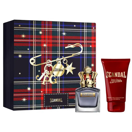 JEAN PAUL GAULTIER SCANDAL HOMME COFANETTO REGALO CON EDT 50 ML + SHOWER GEL 75 ML