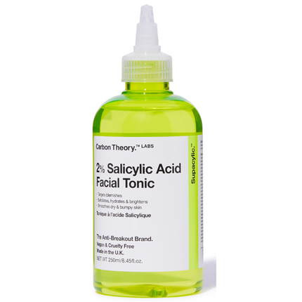 CARBON THEORY 2% SALICYLIC ACID FACIAL TONIC 250 ML