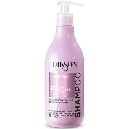 DIKSON CHERATINA SHAMPOO RIGENERANTE CAPELLI TRATTATI e SFIBRATI 500 ML
