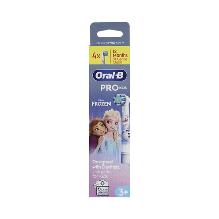 ORAL B RICAMBIO PRO KIDS 3+ FROZEN 4 PEZZI per SPAZZOLINO ELETTRICO