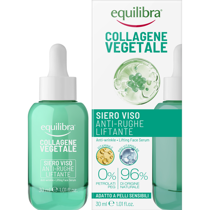 EQUILIBRA COLLAGENE VEGETALE SIERO VISO ANTI RUGHE LIFTANTE 30 ML