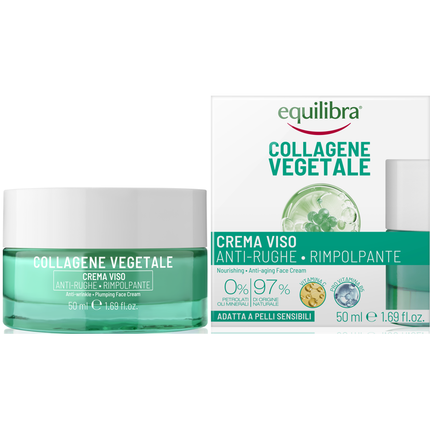 EQUILIBRA COLLAGENE VEGETALE CREMA VISO ANTI RUGHE RIMPOLPANTE 50 ML