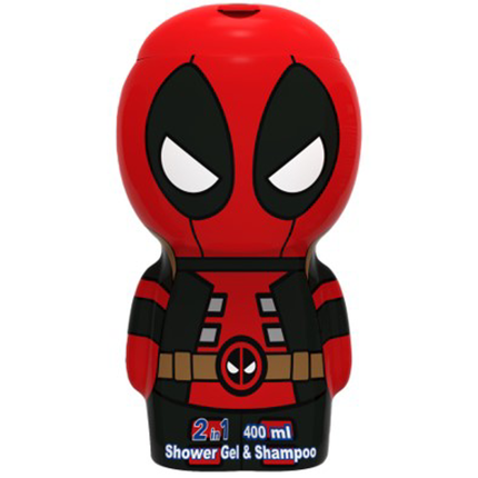 DISNEY DEADPOOL 2in1 SHOWER GEL & SHAMPOO 2D 400 ML