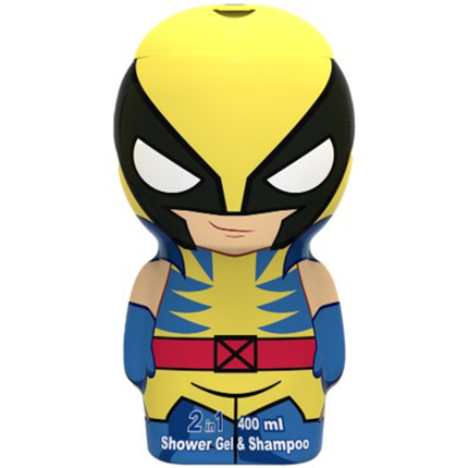 DISNEY WOLVERINE 2in1 SHOWER GEL & SHAMPOO 2D 400 ML