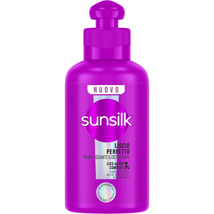 SUNSILK CREMA LISCIANTE DISTRICANTE LISCIO PERFETTO - LISCIO MAGNETICO E AZIONE ANTI CRESPO - 200 ML