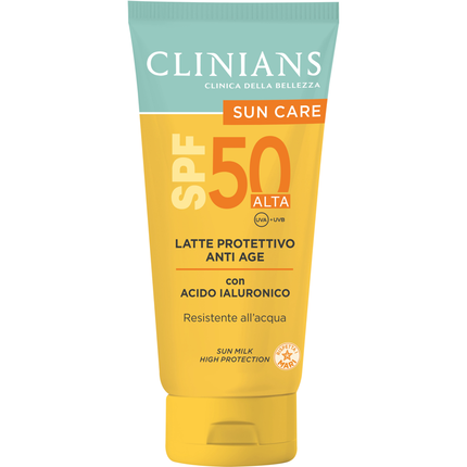 CLINIANS SOLARE LATTE PROTETTIVO ANTI AGE SPF50 TUBO 150 ML