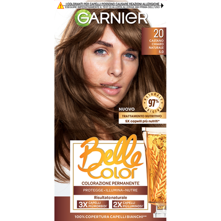 BELLE COLOR N.5.20 CASTANO CHIARO NATURALE