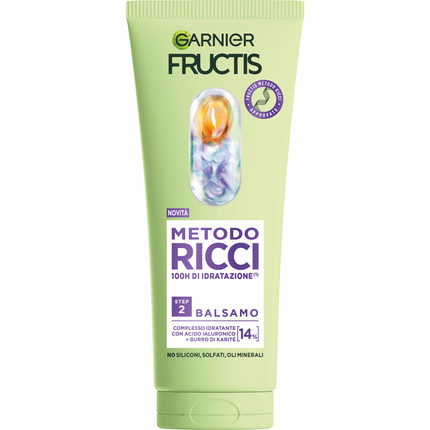 GARNIER FRUCTIS METODO RICCI BALSAMO 100H DI IDRATAZIONE STEP2 200 ML