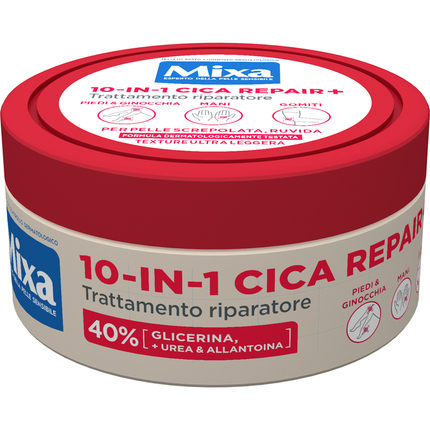 MIXA 10 IN 1 CICA REPAIR TRATTAMENTO RIPARATORE PELLE SCREPOLATA E RUVIDA 150 ML