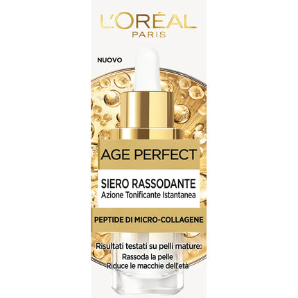 L'OREAL AGE PERFECT SIERO RASSODANTE PEPTIDE DI MICRO COLLAGENE 30 ML
