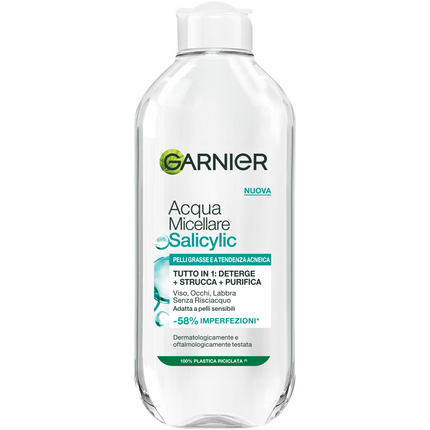 GARNIER ACQUA MICELLARE SALICYLIC PELLE GRASSA E A TENDENZA ACNEICA 400 ML