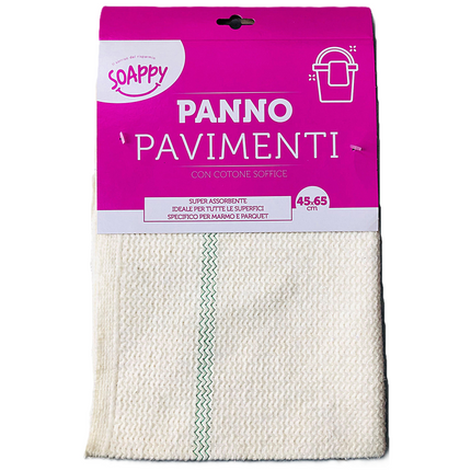 SOAPPY PANNO PAVIMENTI IN COTONE SOFFICE 45x65 CM