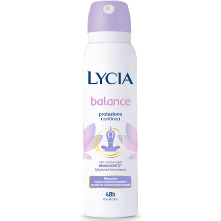 LYCIA DEODORANTE SPRAY 48H BALANCE 150 ML