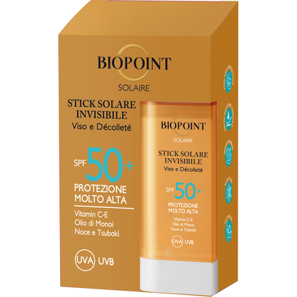 BIOPOINT STICK SOLARE INVISIBILE SPF 50+ 20 GR