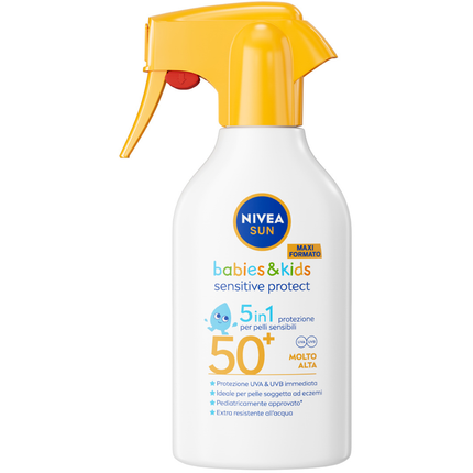 NIVEA SOLARE BABIES & KIDS SENSITIVE PROTECT FP50+ TRIGGER 250 ML