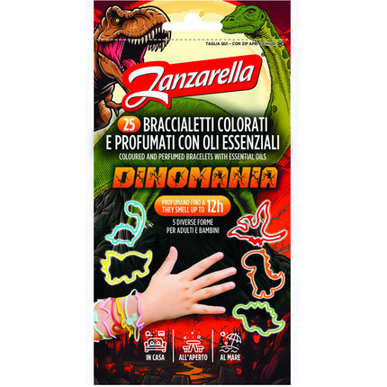 ZANZARELLA BRACCIALETTI DINOMANIA 24 PEZZI