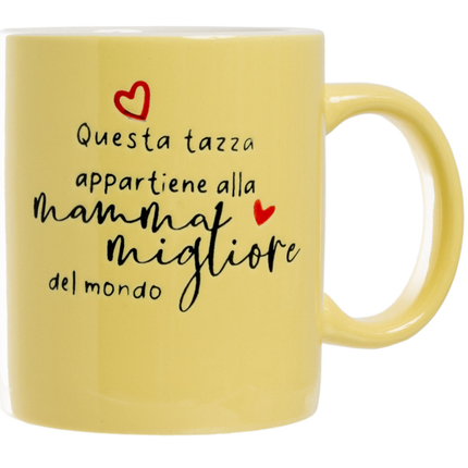 TAZZA FESTA DELLA MAMMA - SEI LA MAMMA MIGLIORE DEL MONDO